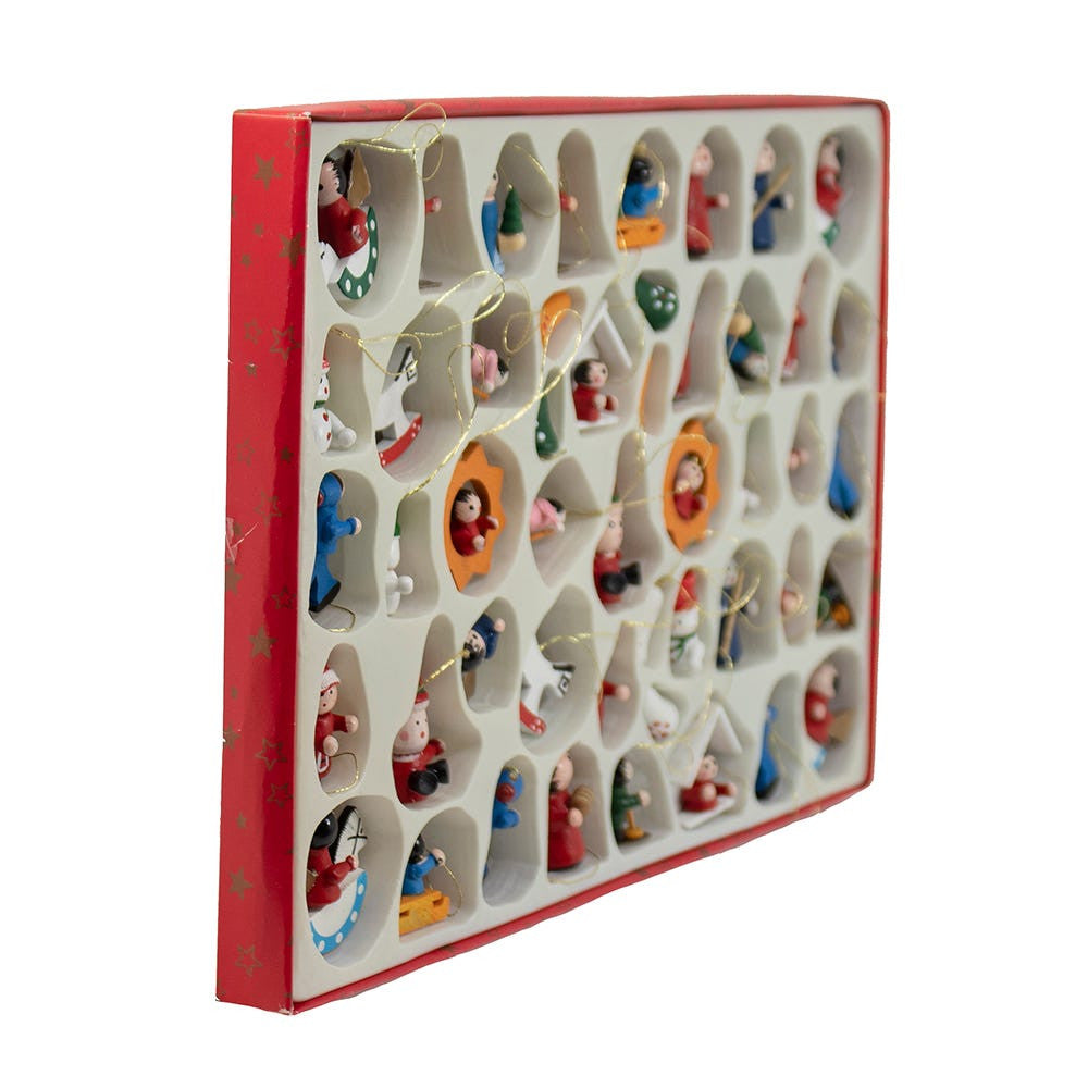 Petite Treasures Miniature Ornaments, 48-Piece Box