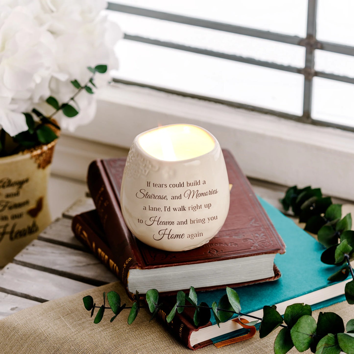 Staircase to Heaven 8 oz - 100% Soy Wax Candle Scent: Tranquility