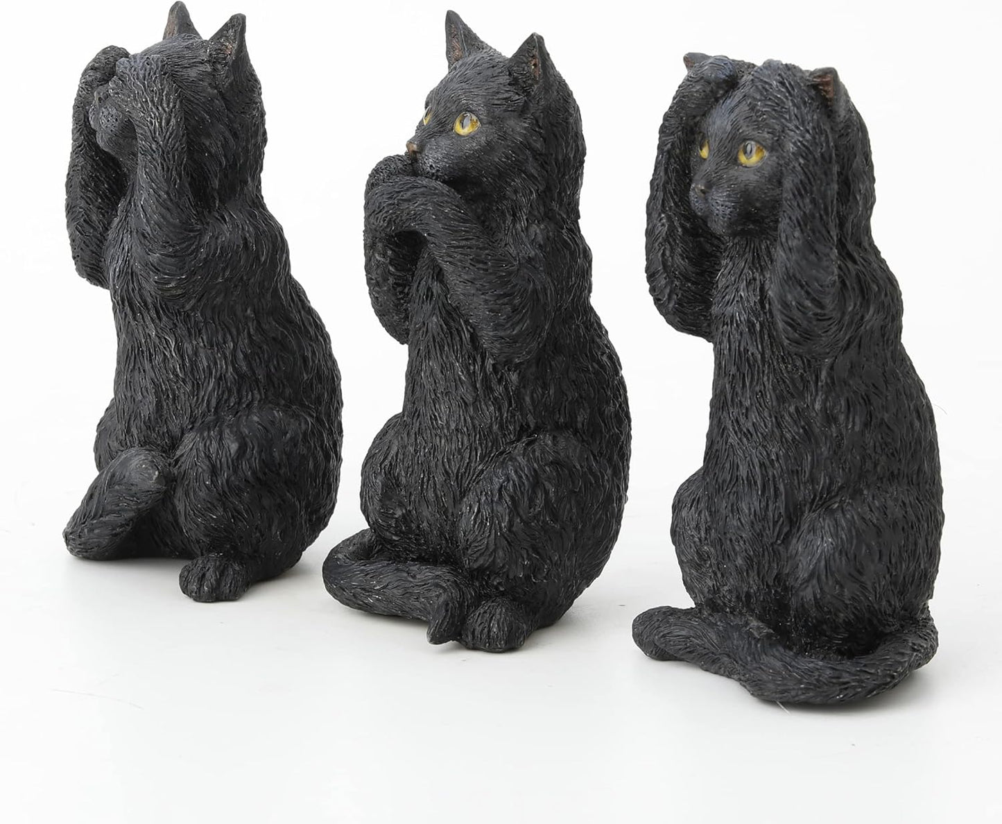 Black Kittens Hear No Evil, Speak No Evil, See No Evil