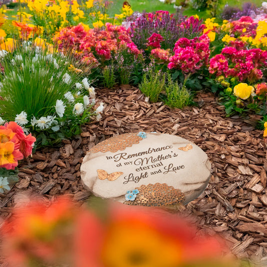 Remembering Mother 10" Garden Stone