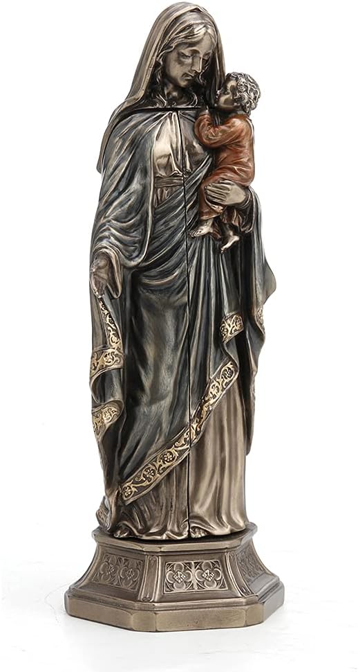 Madonna And Baby Jesus Triptych - The Nativity