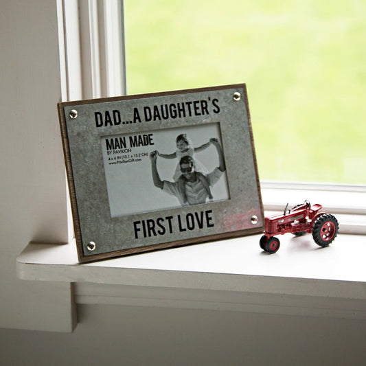 First Love 8.5" x 6.5" Frame (Holds 4" x 6" Photo)