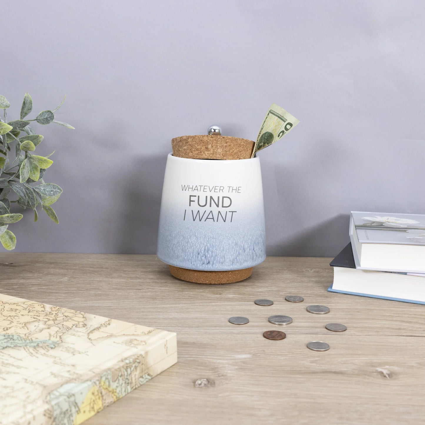 Whatever I Want 6.5" Ceramic Savings Bank