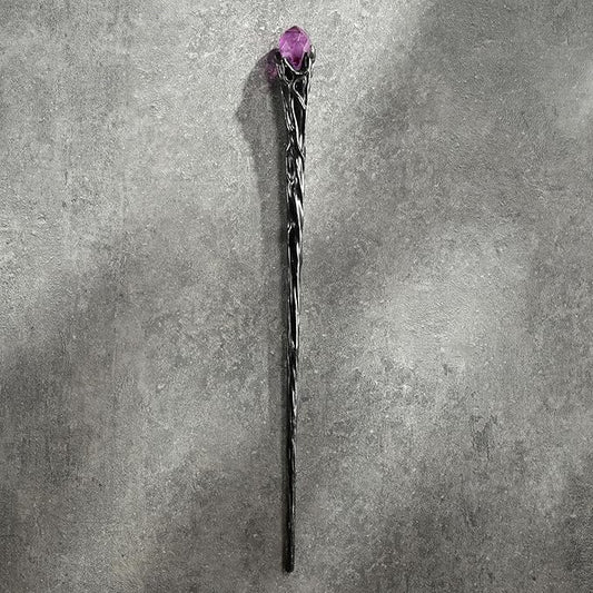 Amethyst Meteoric Spire Magic Wand