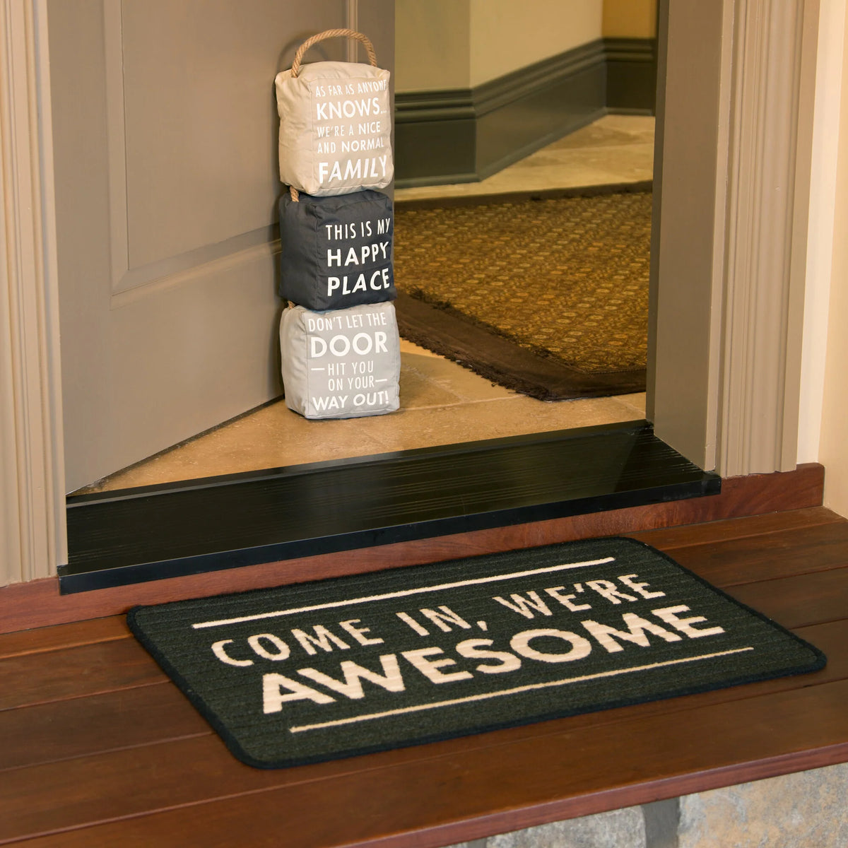 Normal Family 5" x 6" Door Stopper