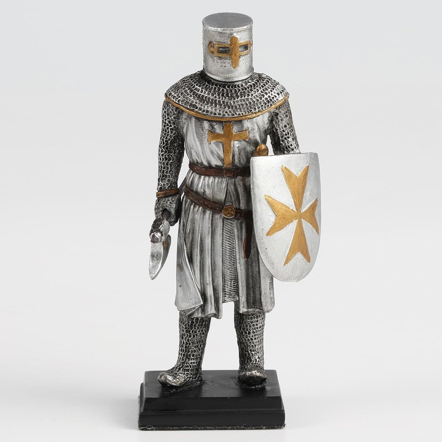 Crusader Knight Axe And Shield
