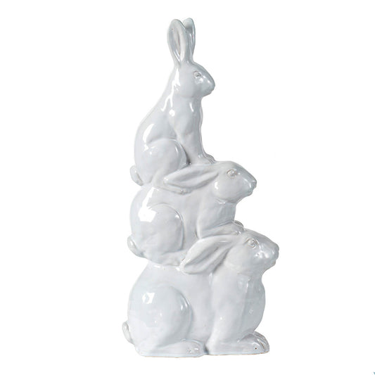 8x4.5x17" White Rabbit
