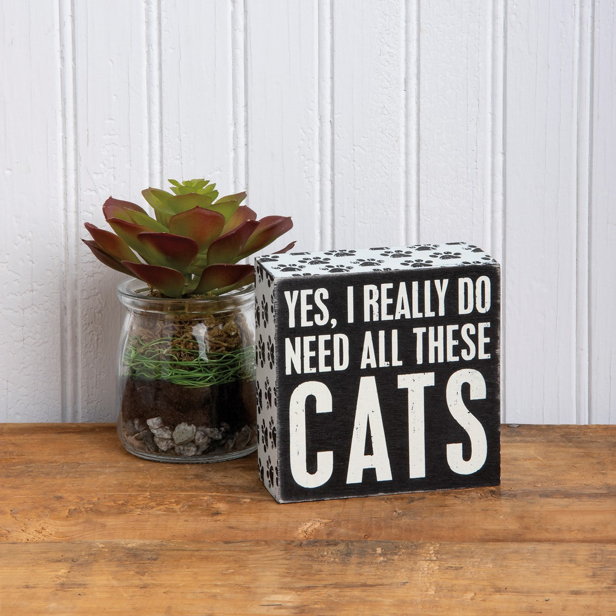 Need Cats Box Sign