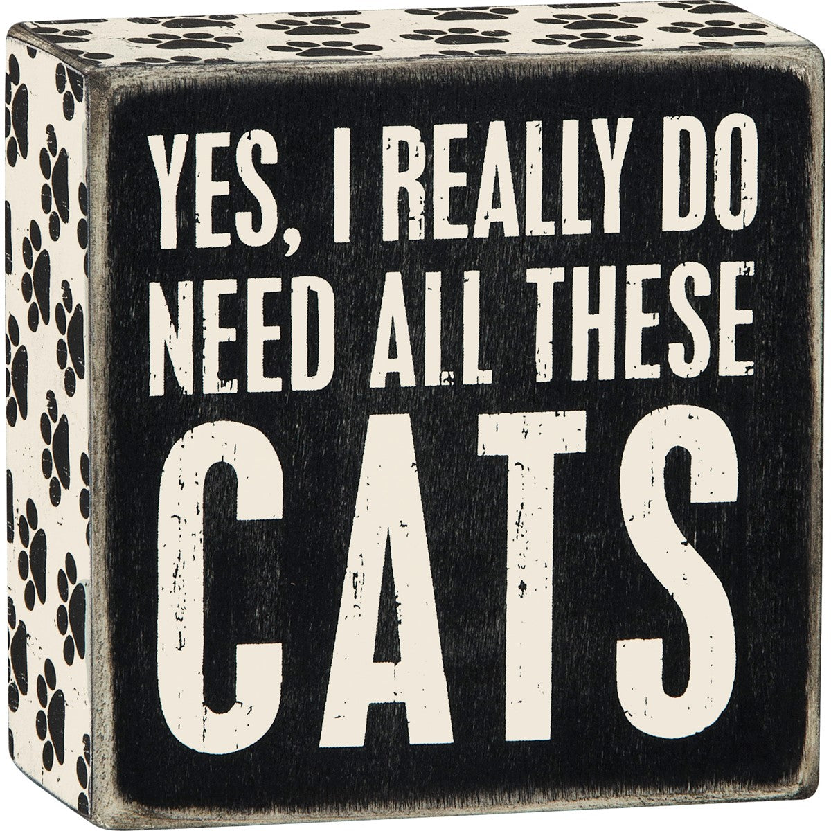 Need Cats Box Sign
