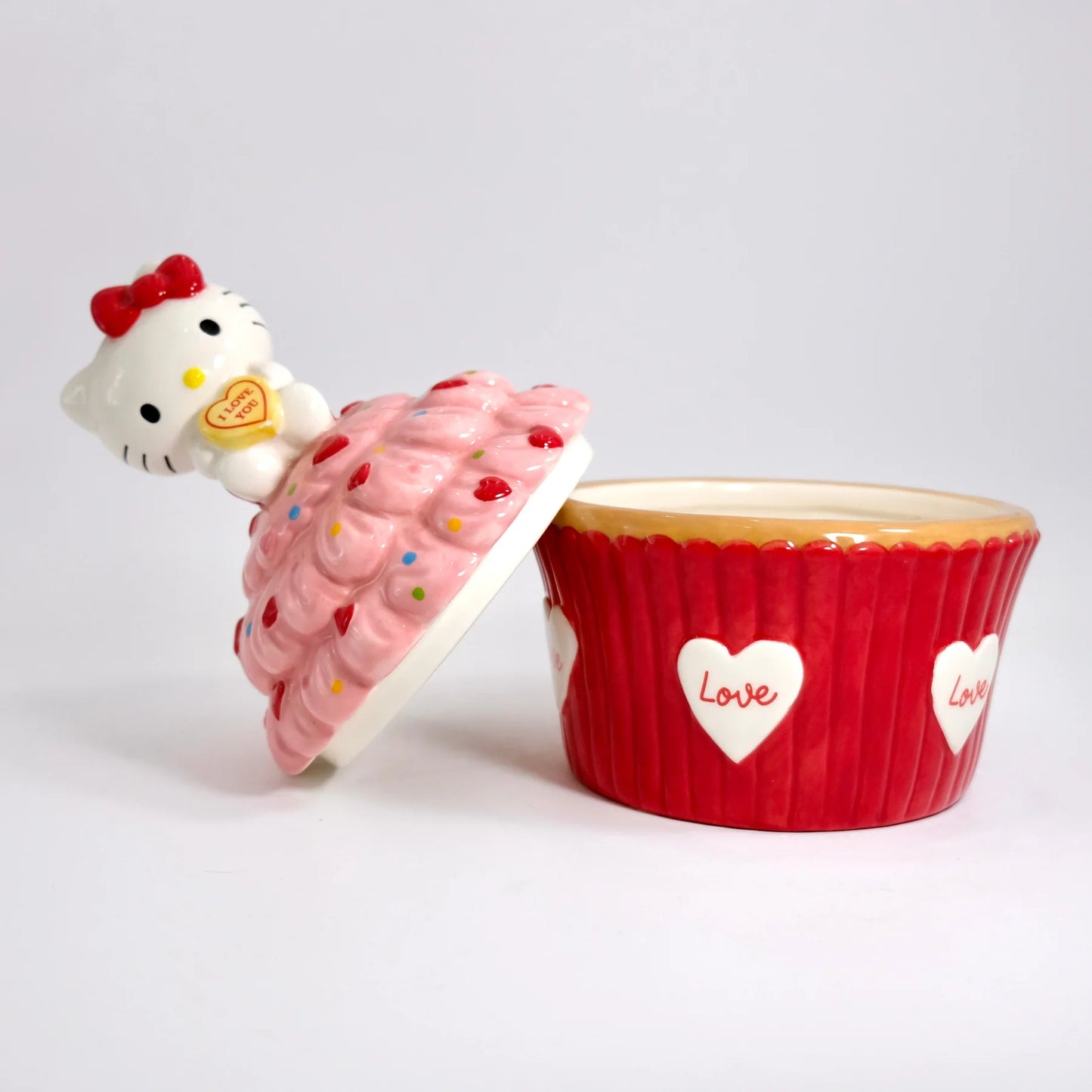 Hello Kitty Cupcake Candy Jar