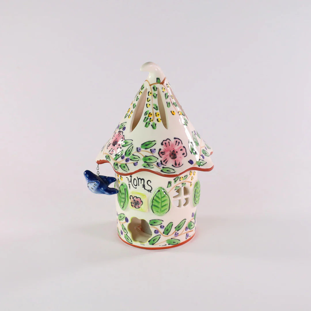 Mom Wildflower Blue Bird Candle House