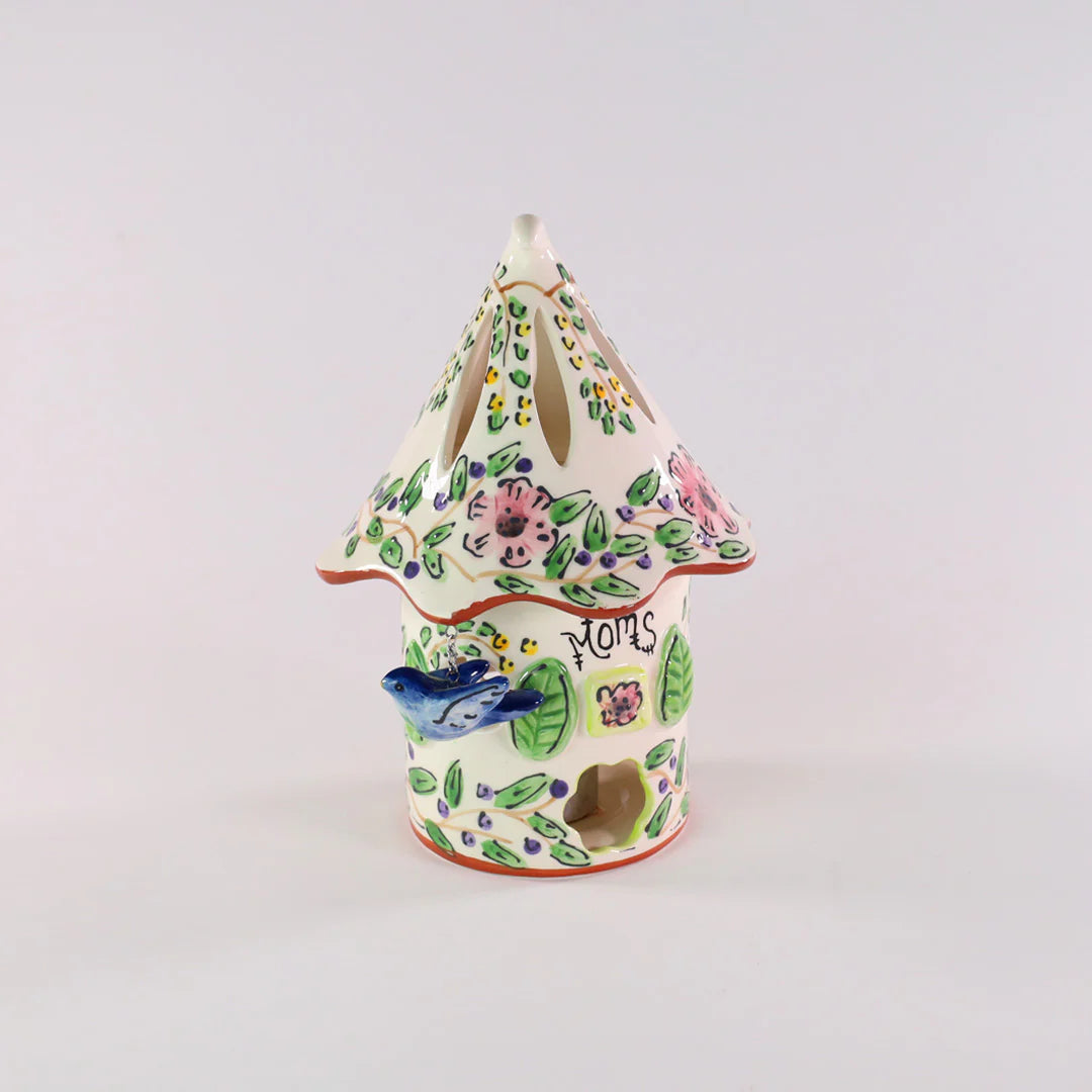 Mom Wildflower Blue Bird Candle House