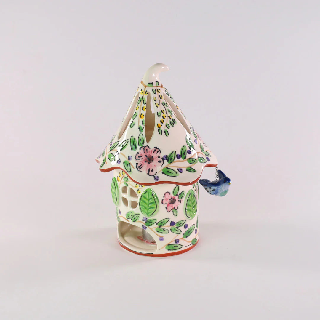 Mom Wildflower Blue Bird Candle House