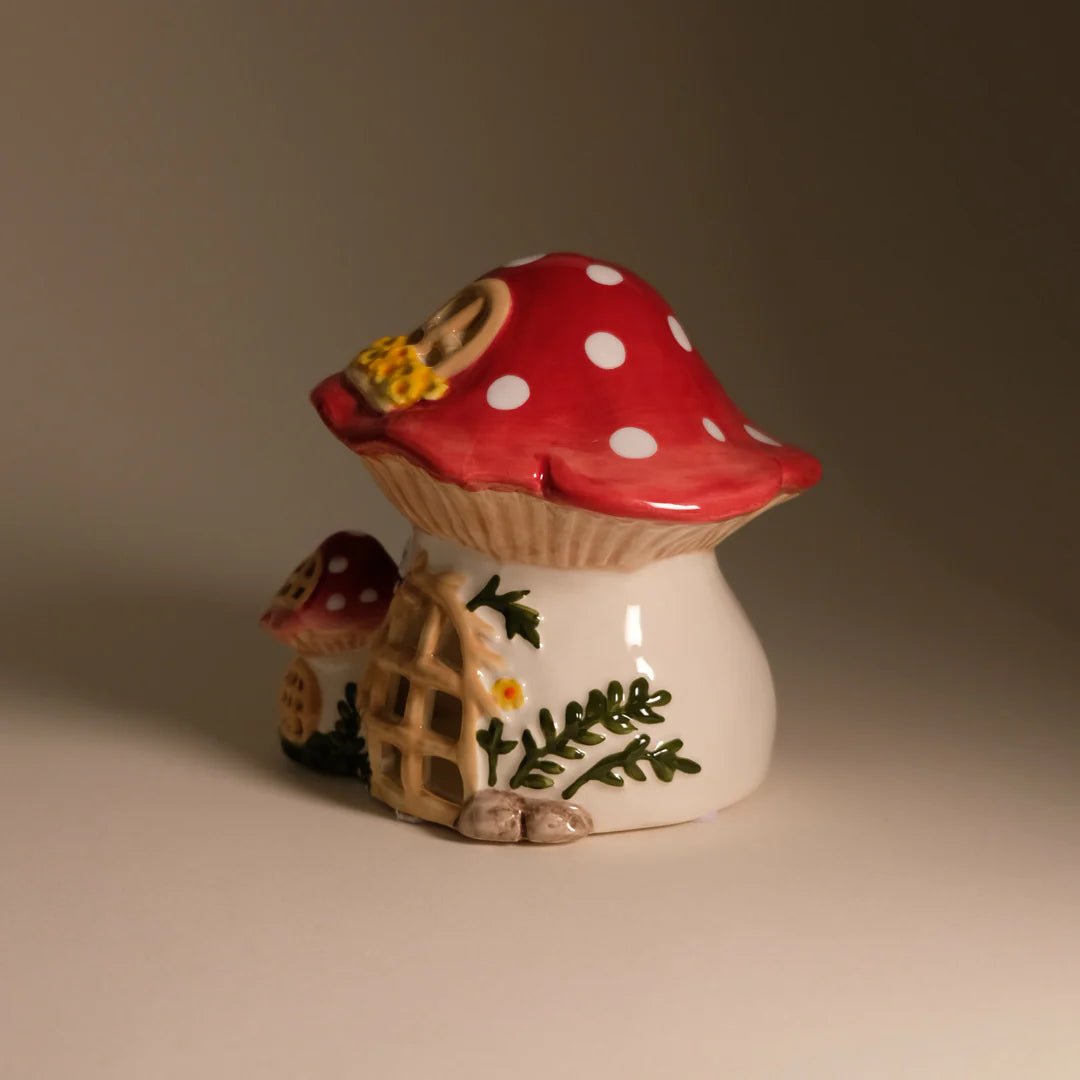Nesting Mushroom Candle House