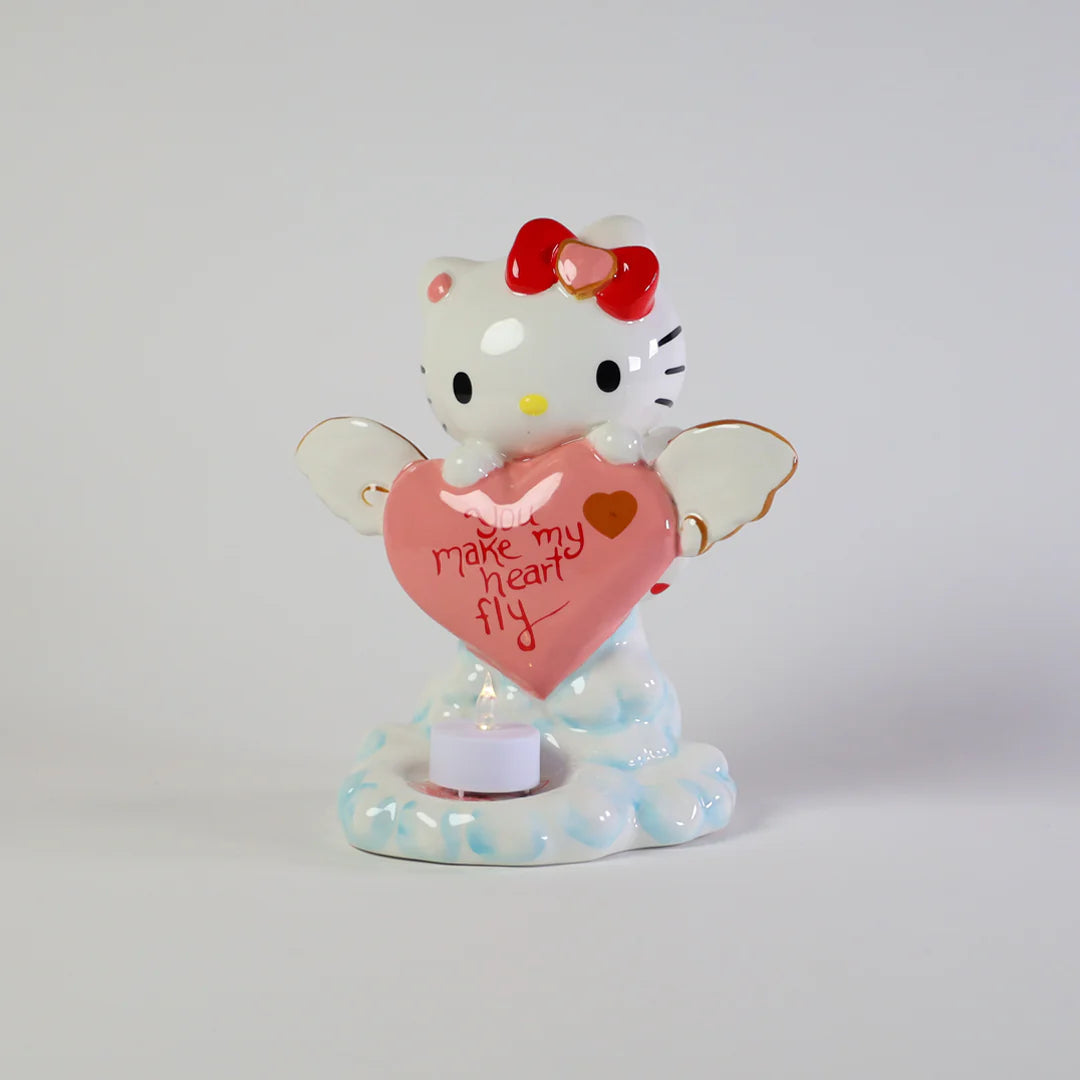 Hello Kitty You Make My Heart Fly Tea Light Candle Holder