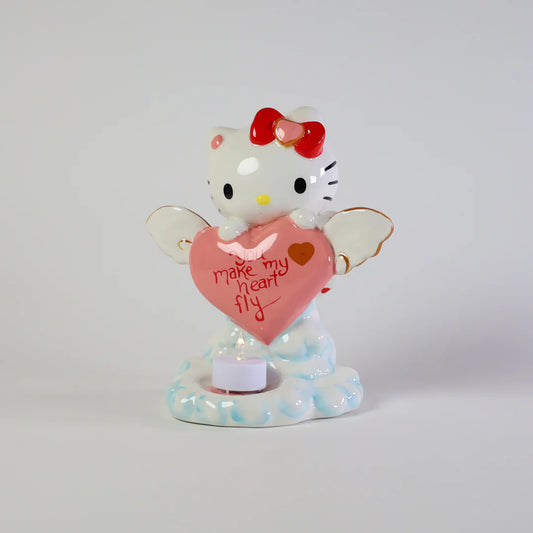 Hello Kitty You Make My Heart Fly Tea Light Candle Holder