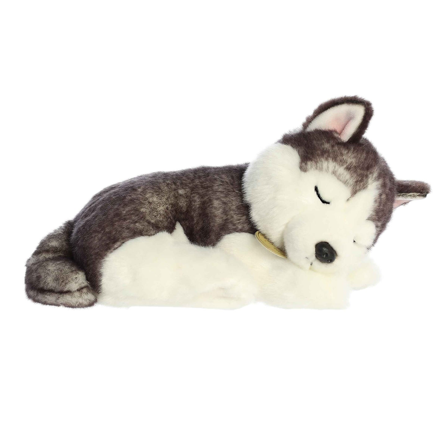 10" Sleepy Husky Pup
