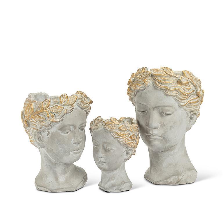 Extra Small Woman Head Planter
