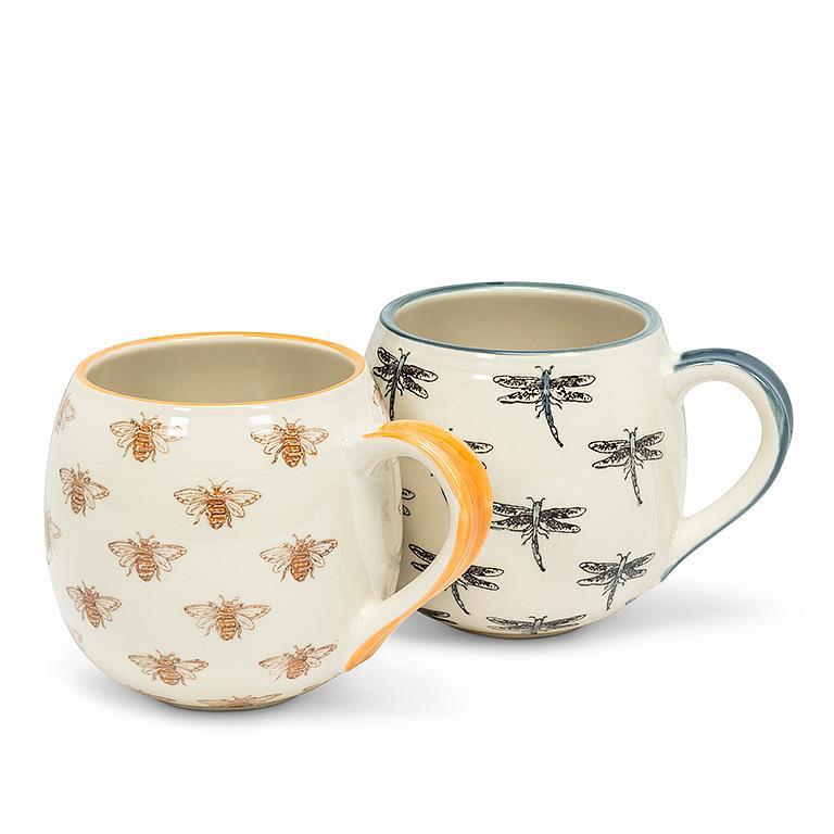Allover Dragonfly Ball Mug