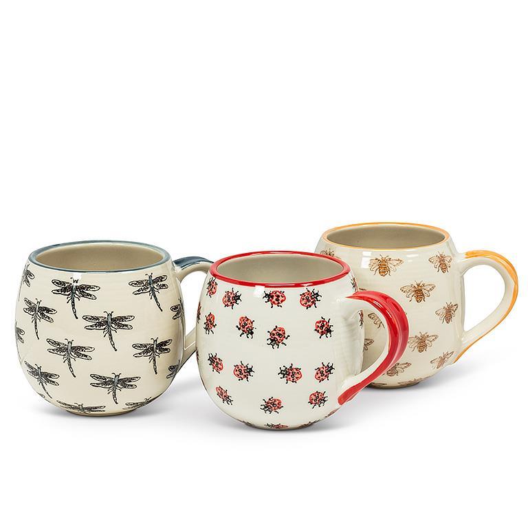 Allover Dragonfly Ball Mug