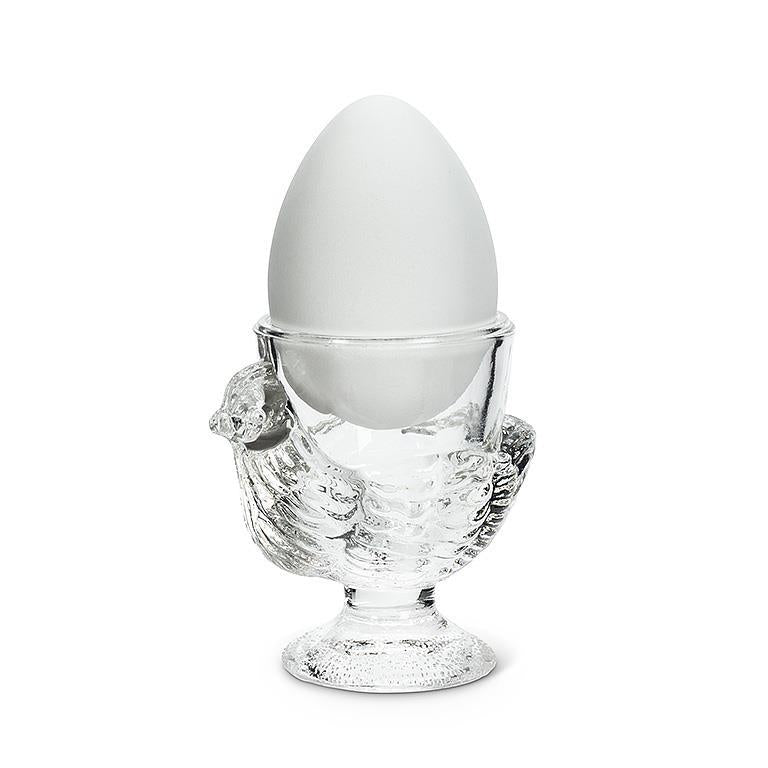 Chicken Egg Cup Figurine