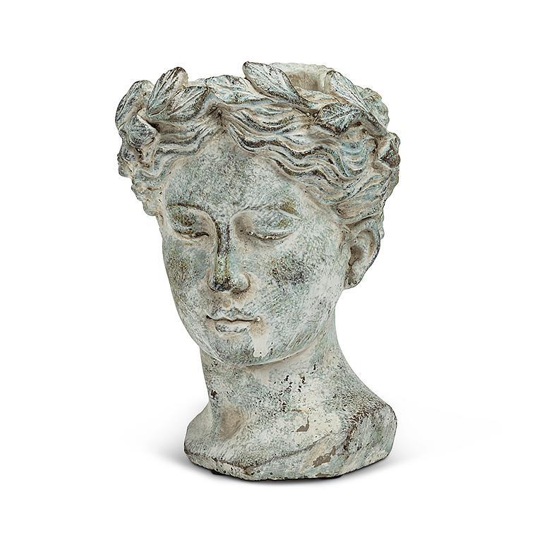 Small Woman Head Planter