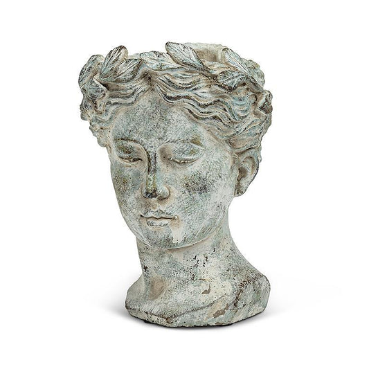 Small Woman Head Planter
