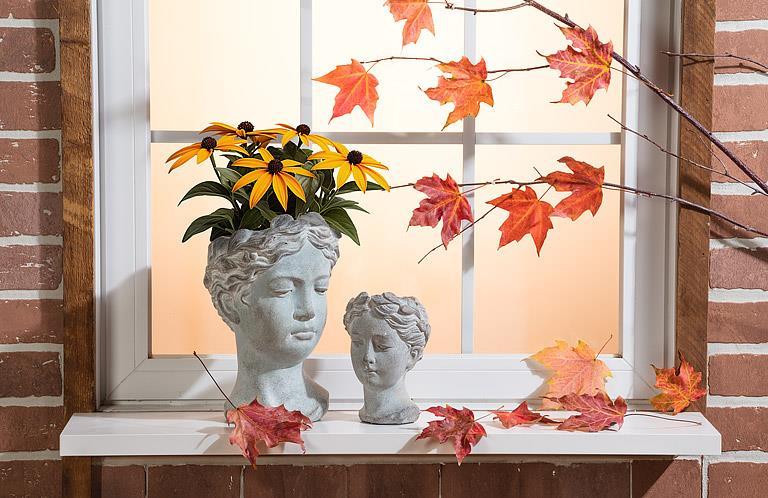 Extra Small Woman Head Planter