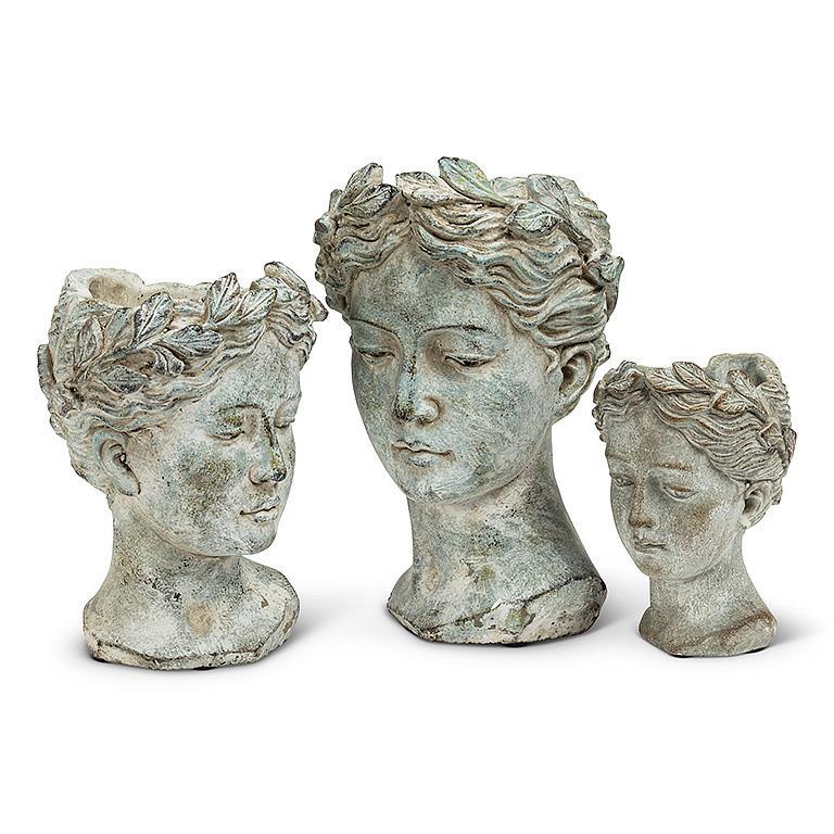 Extra Small Woman Head Planter