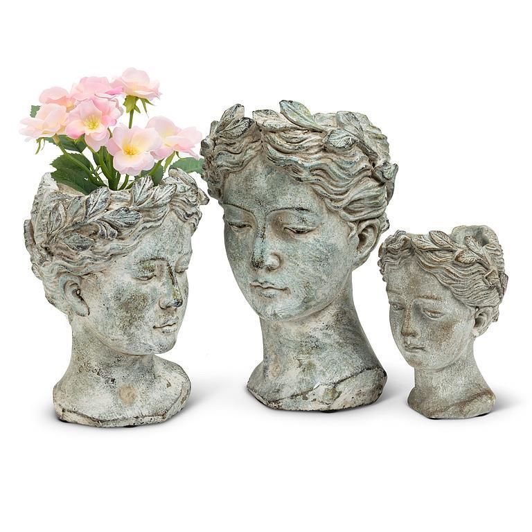 Extra Small Woman Head Planter