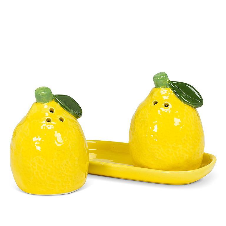 Download Images Lemon Salt & Pepper on Tray