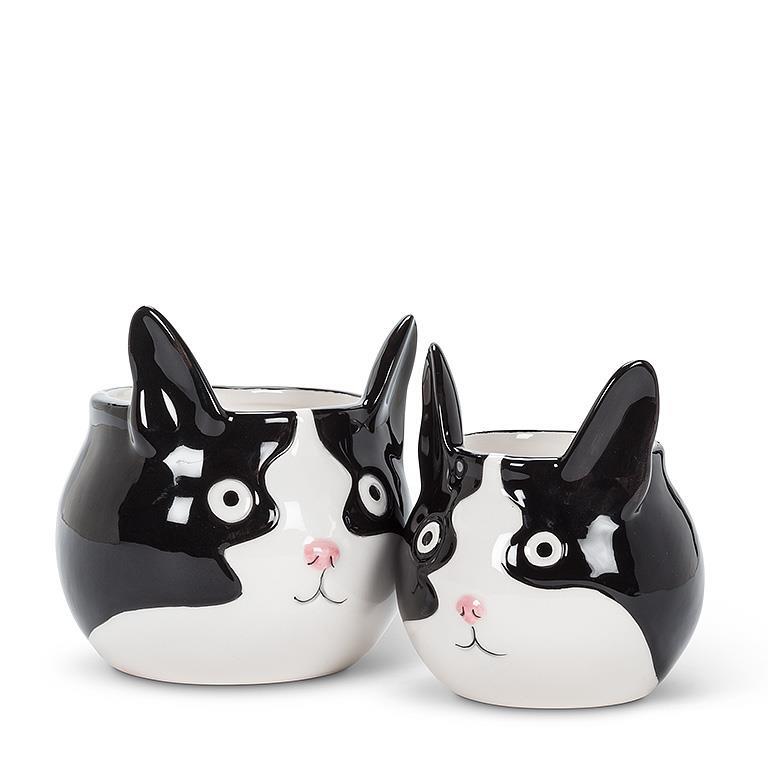 Large Cat Head Planter