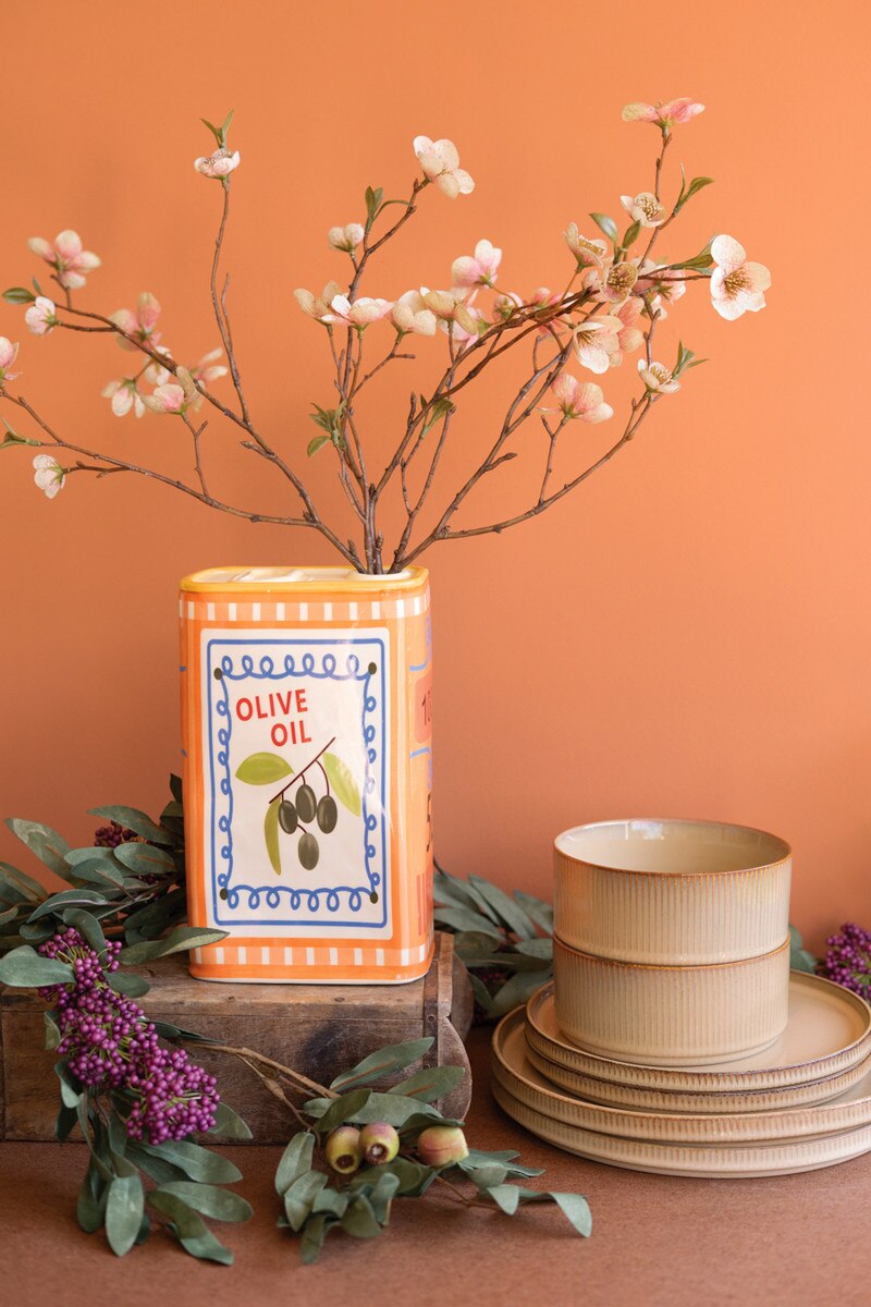 Ceramic Olive Oil Vase
