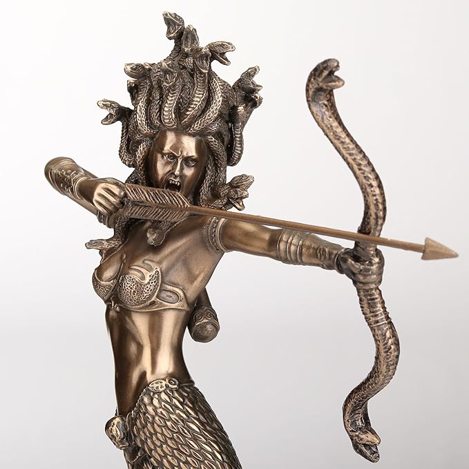 Furious Medusa Shooting Arrow