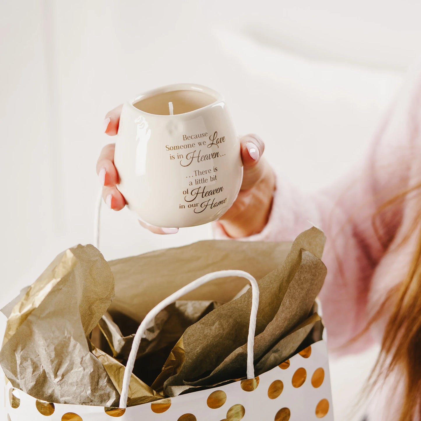 Heaven In Our Home 8 oz - 100% Soy Wax Candle Scent: Tranquility