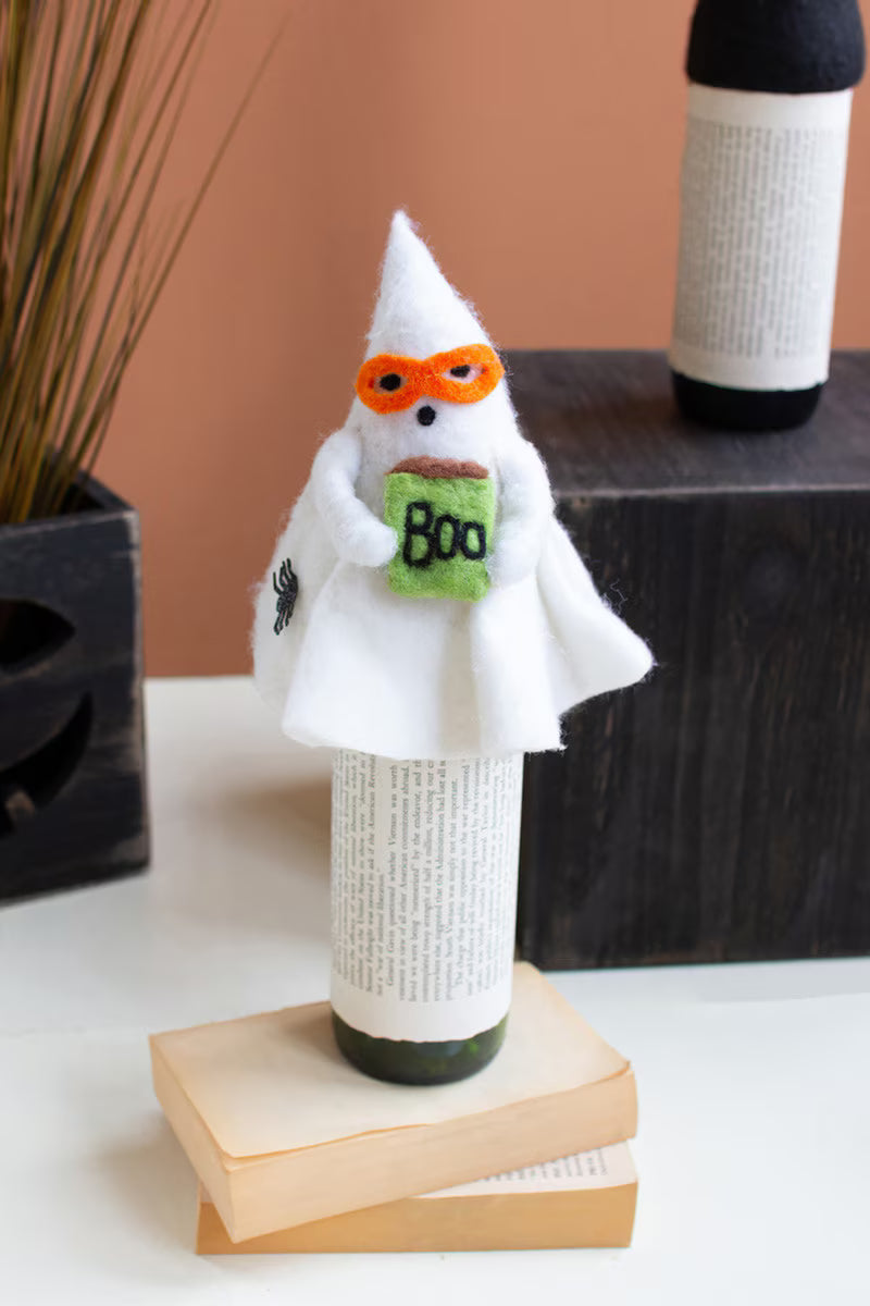 Felt Halloween Bottle Topper