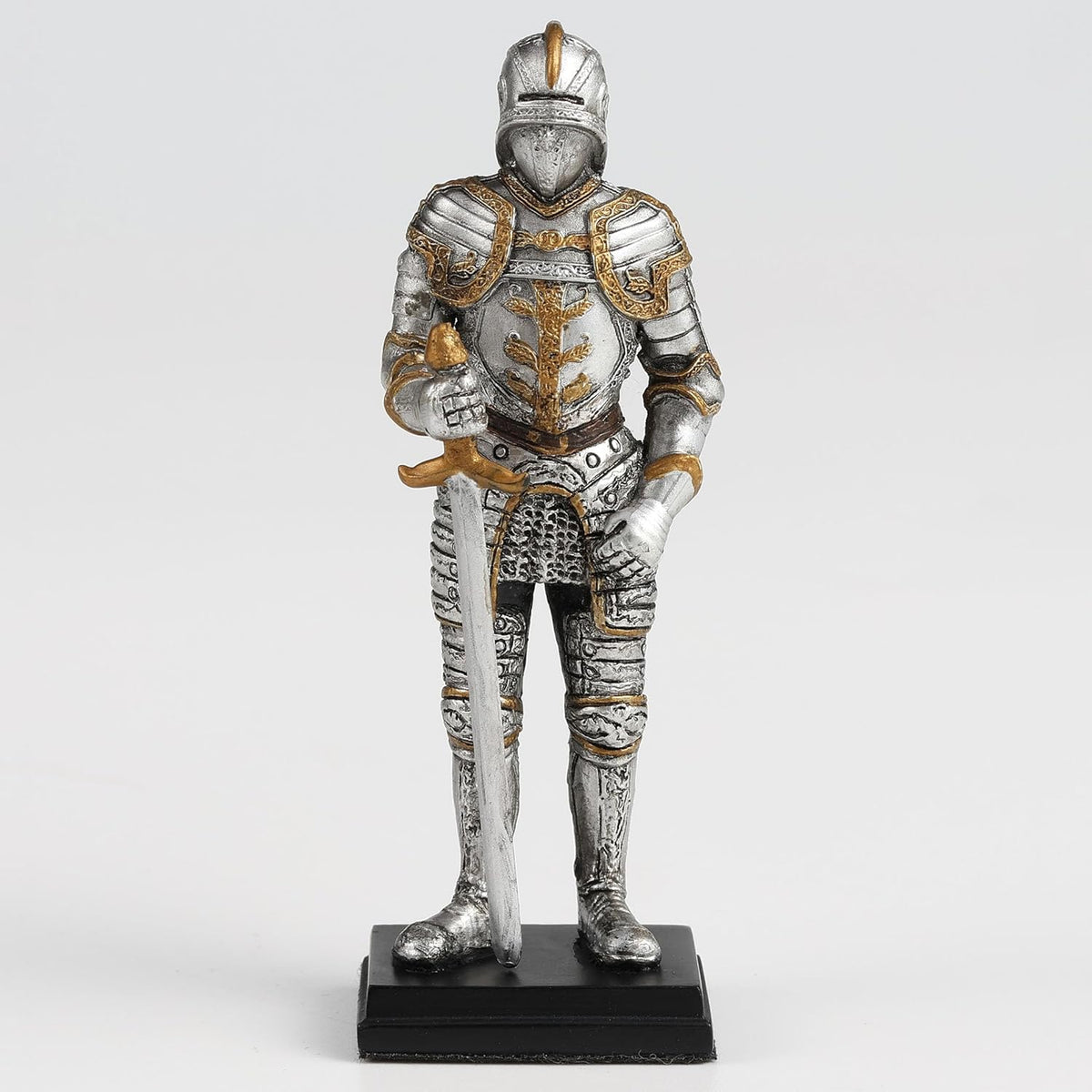 German Ceremonial Knight Armor Sword Stance