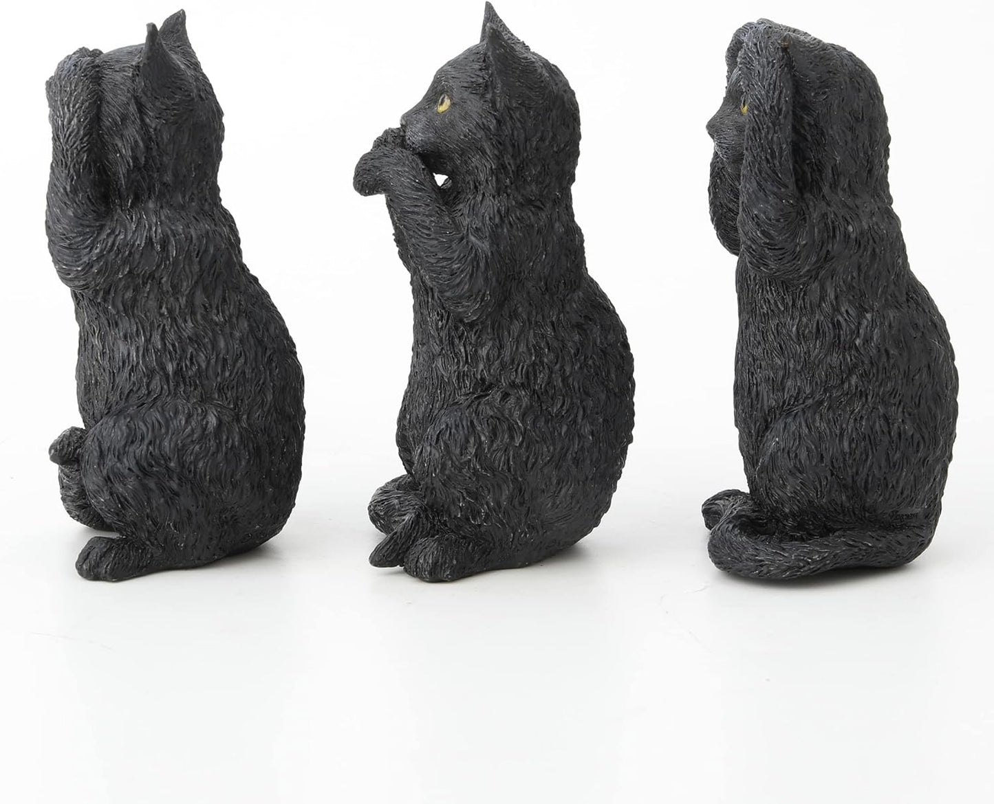 Black Kittens Hear No Evil, Speak No Evil, See No Evil