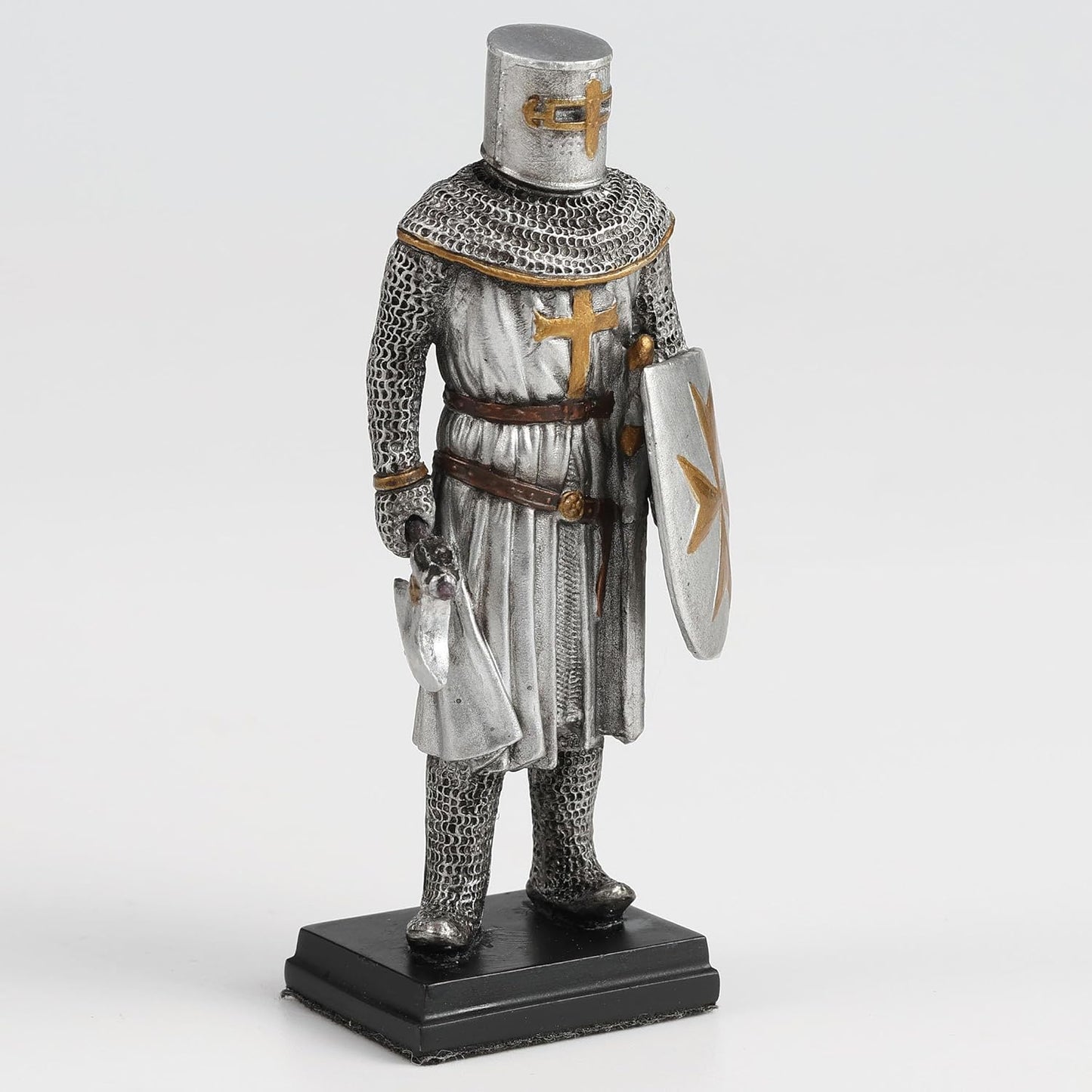 Crusader Knight Axe And Shield