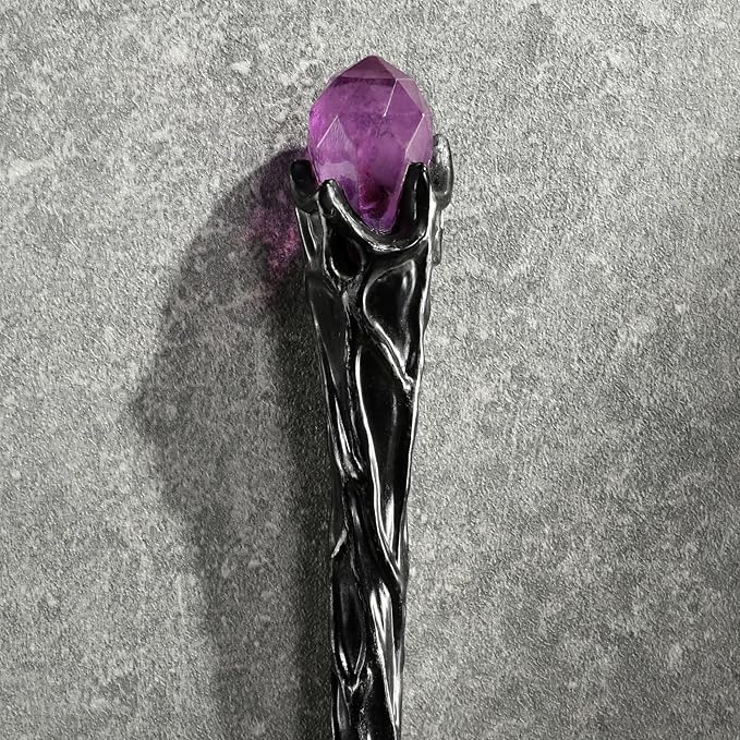 Amethyst Meteoric Spire Magic Wand