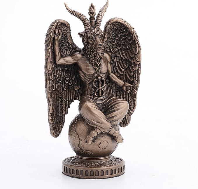 Baphomet Sitting On The Globe