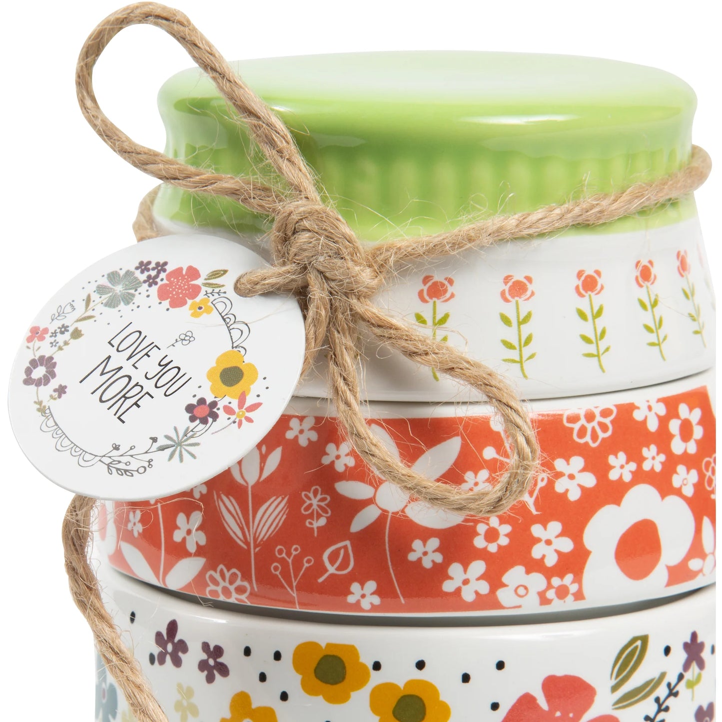 Blessed 6" x 3.5" Stacked Measuring Cups