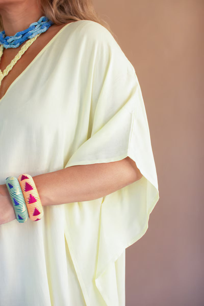 Sunoil Kaftan with Matching Bag
