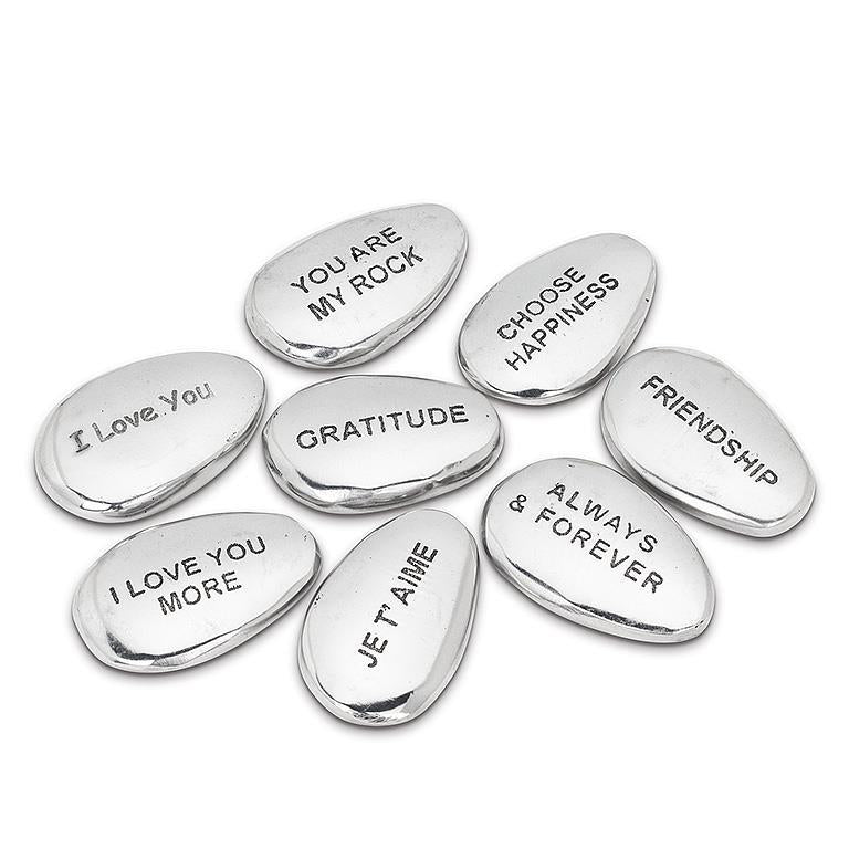 Engraved Pebble I Love You