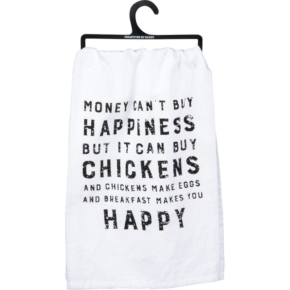 Happiness But It Can Buy Chickens Kitchen Towel