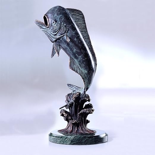 Bull Mahi Mahi Sculpture