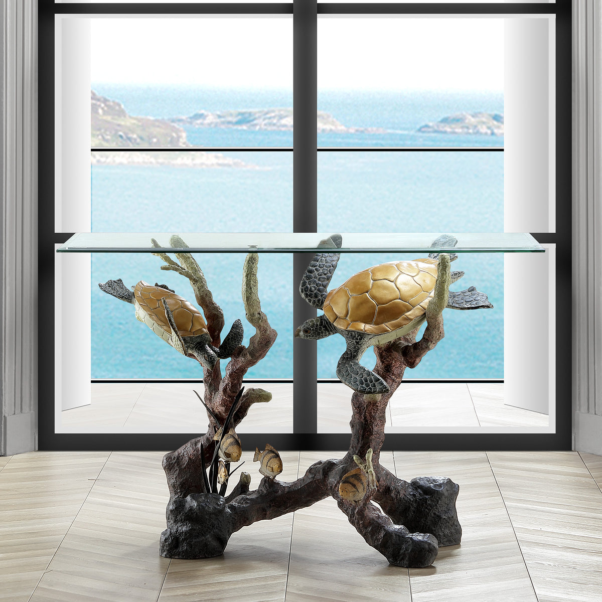 Turtle Console Table