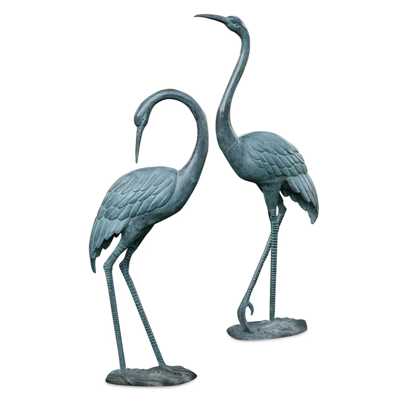 Medium Garden Crane Pair
