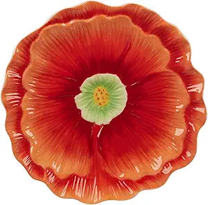 3-D Floral Blossom Platter