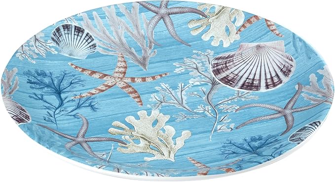 Beyond The Shore 13" Round Platter